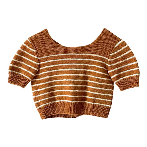 Wool crop top