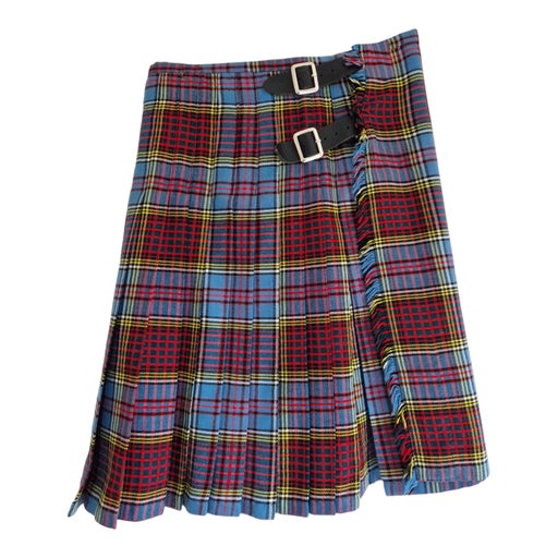 Wool kilt skirt