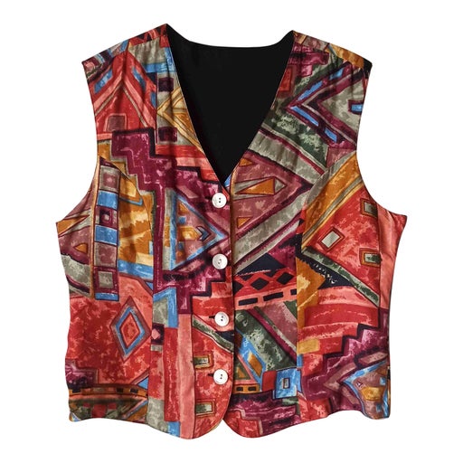 Patterned vest