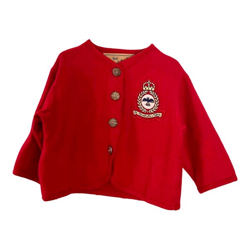 Cardigan rouge 
