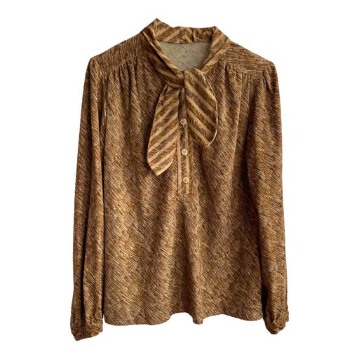 Velvet blouse