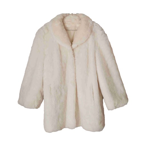 Manteau en fausse fourrure
