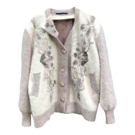 Embroidered cardigan
