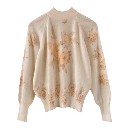 Angora turtleneck