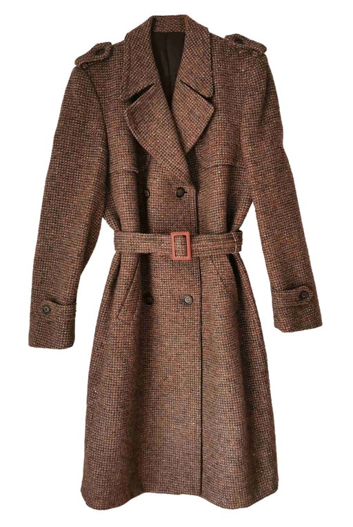 Wool tweed coat