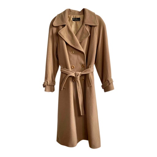 Manteau en laine et cachemire
