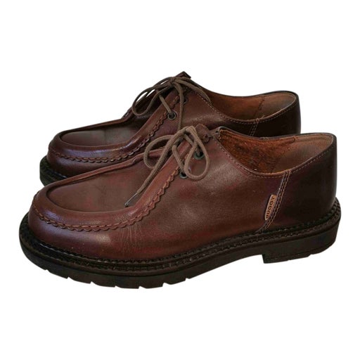 Leather derbies