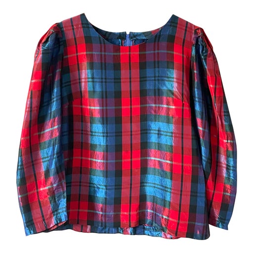 Tartan blouse