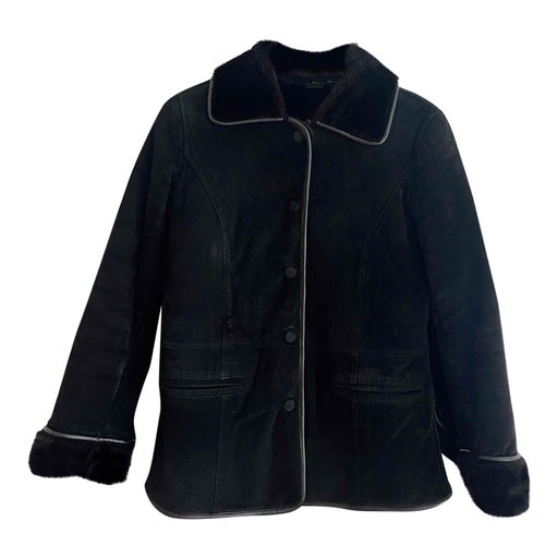 Leather coat