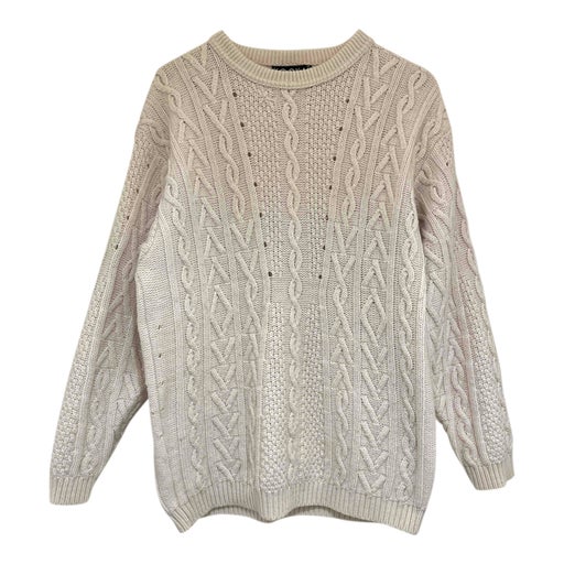 Cable sweater