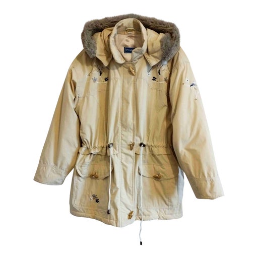 Embroidered parka