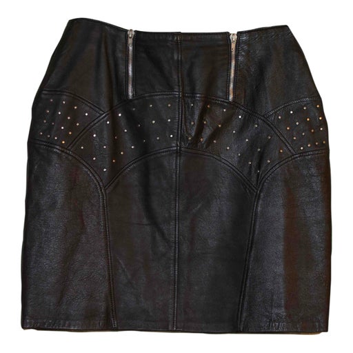 Jupe en cuir 