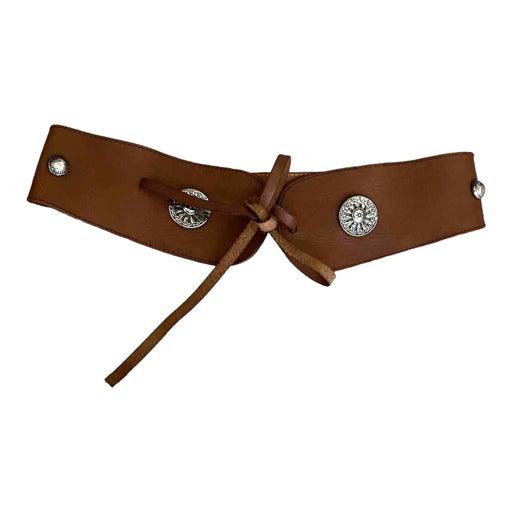 Leather belt