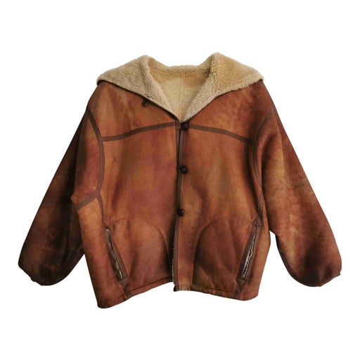 Shearling bomber