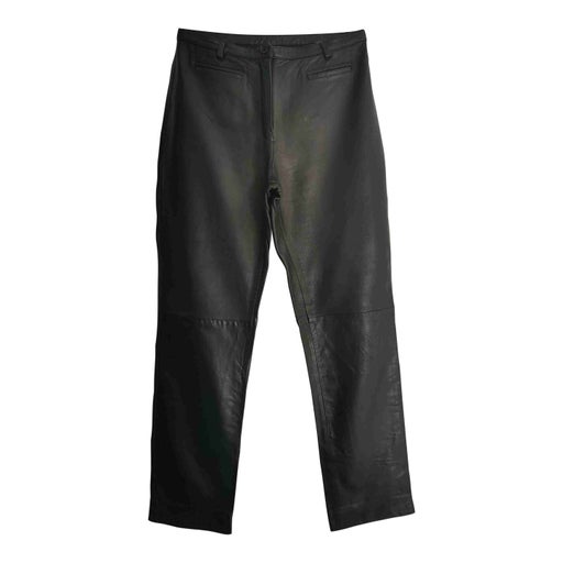 Leather trousers