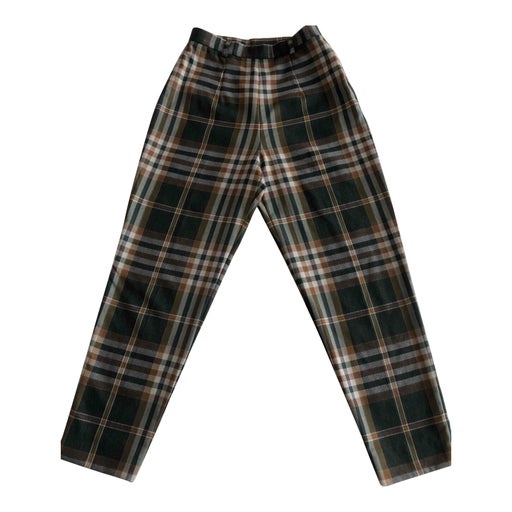 Wool pants