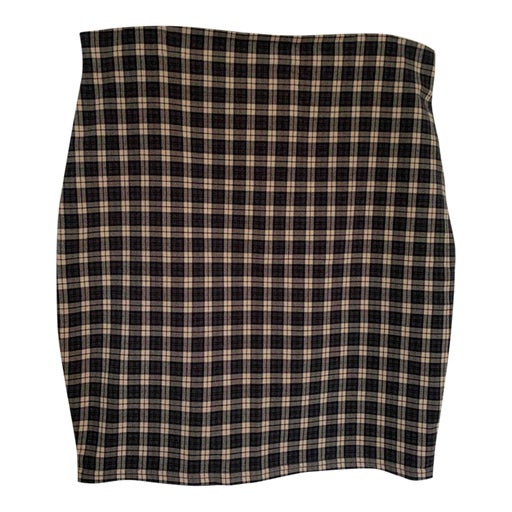 Plaid skirt