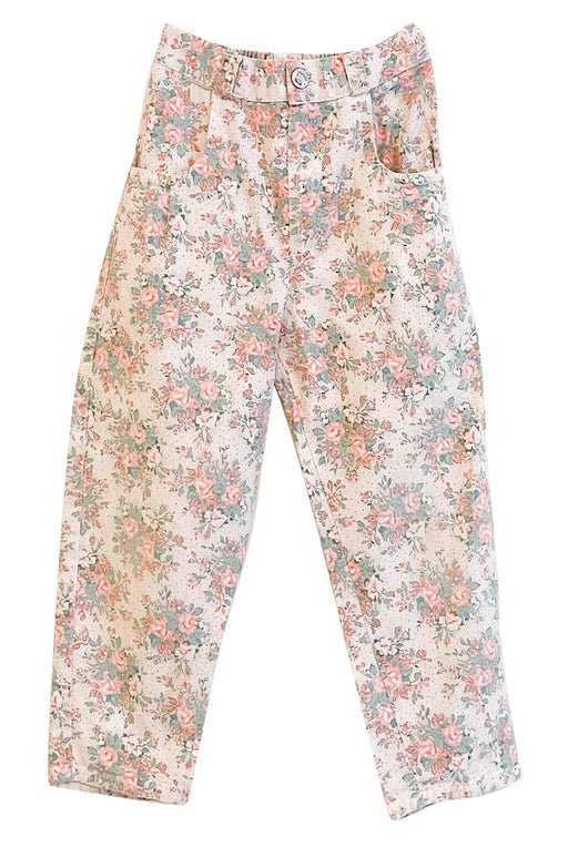 Pantalon à fleurs 