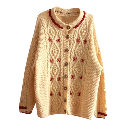 Wool cardigan