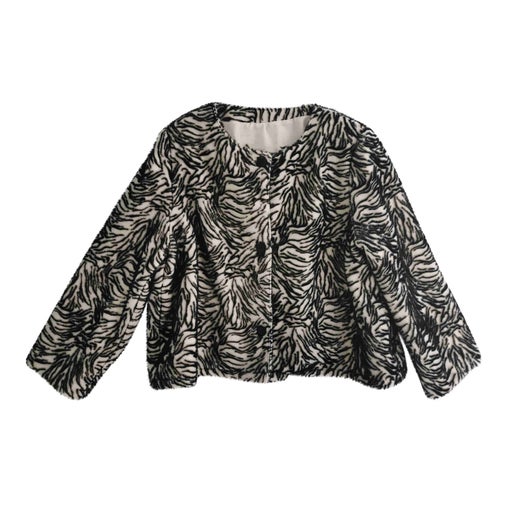 Faux fur jacket