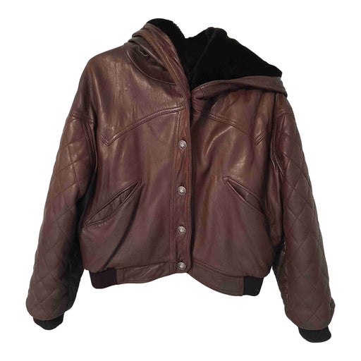 Bombardier en cuir 
