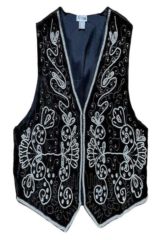 Embroidered vest