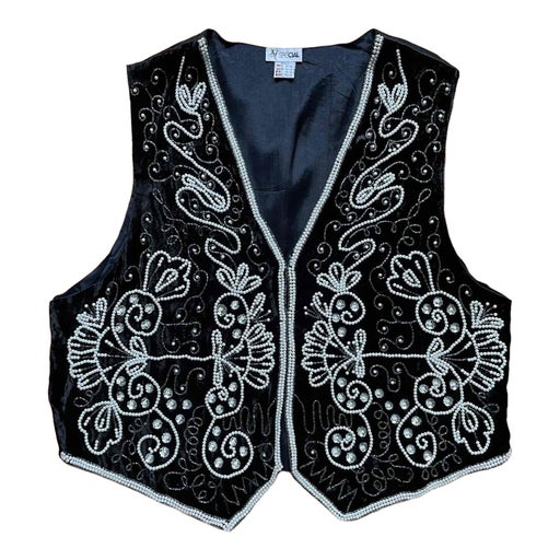 Embroidered vest