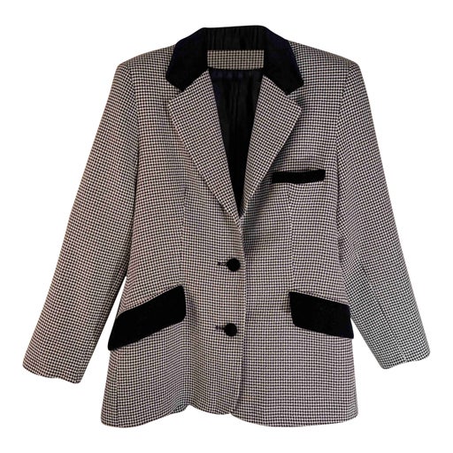 Blazer pied-de-poule 