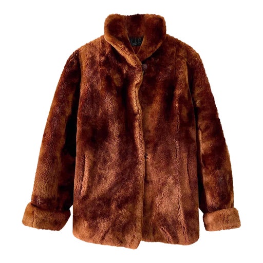Manteau en mouton doré 