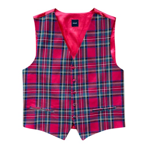 Tartan vest