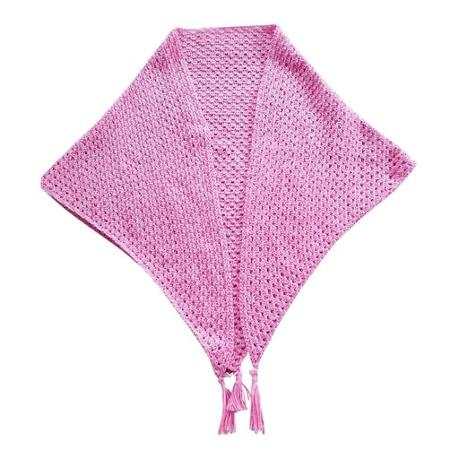 Châle en crochet