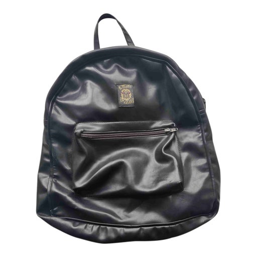 70's leather backpack