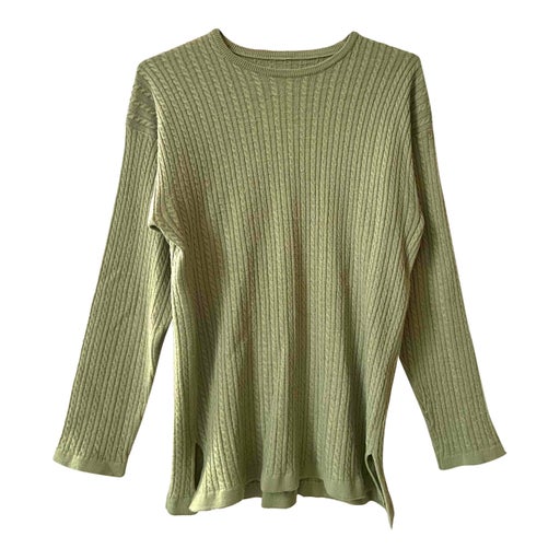 Ribbed wool sweater