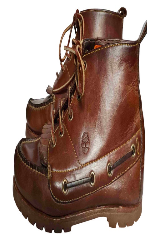 Timberland leather ankle boots