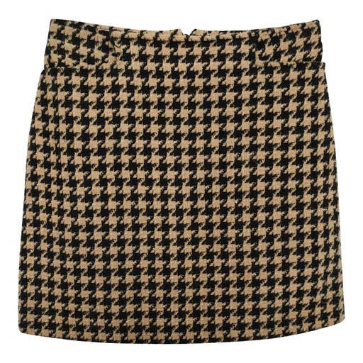 Houndstooth skirt