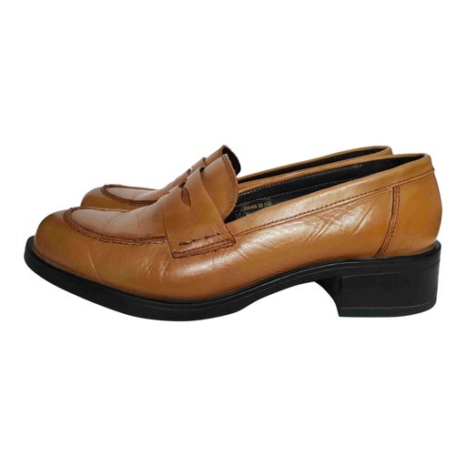 Leather moccasins
