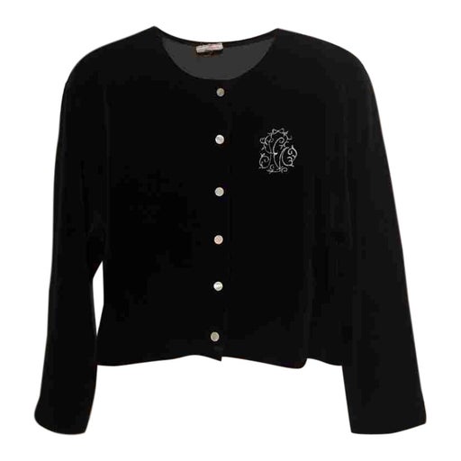 Embroidered cardigan