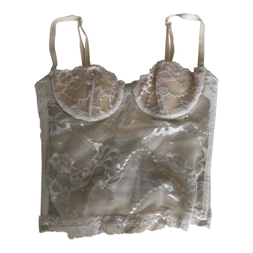 Lace bustier