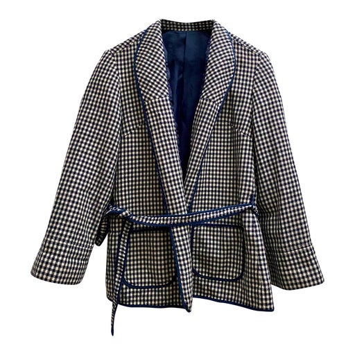 Wool safari jacket