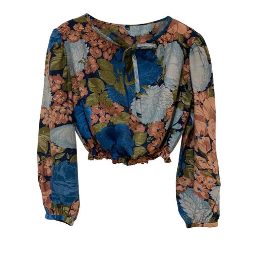 Cropped blouse