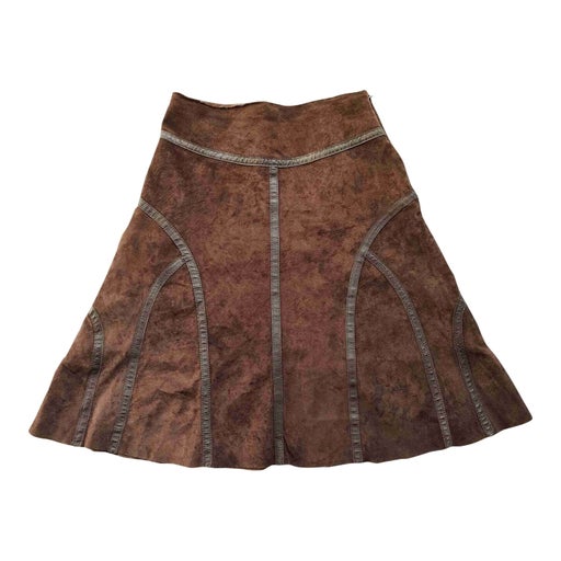 Leather skirt