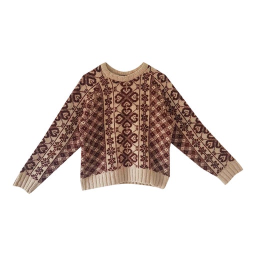 Jacquard sweater