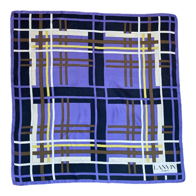 Lanvin silk scarf