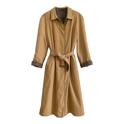 Reversible trench coat