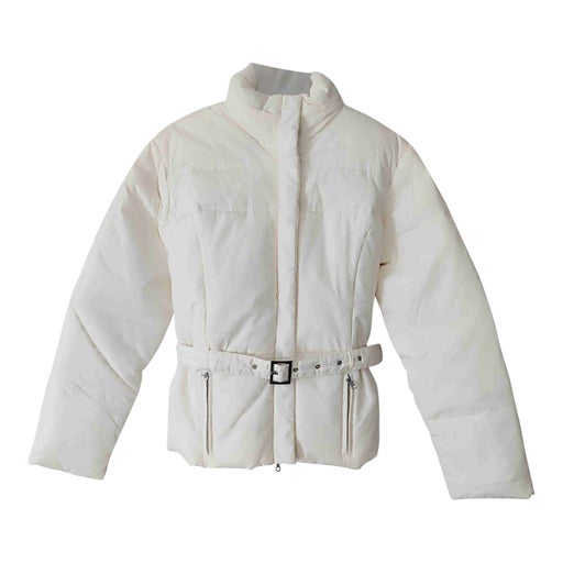 Belted down jacket