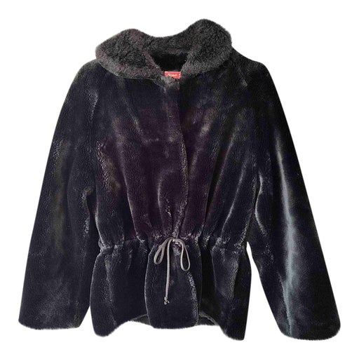 Faux fur coat