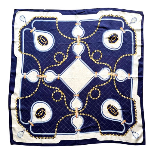 Cartier silk scarf