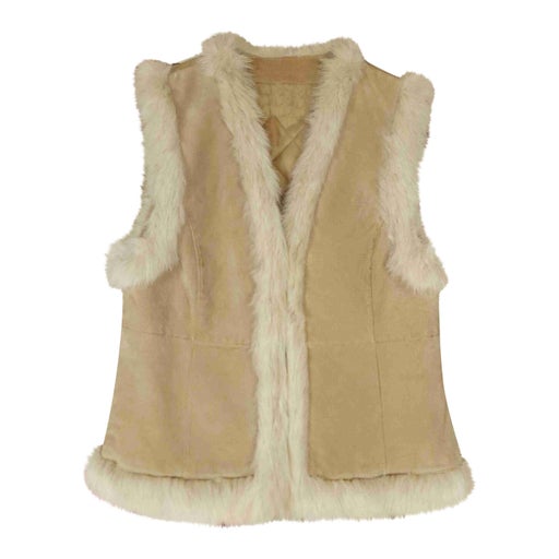 Suede vest