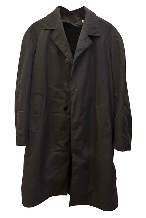 fur trench coat