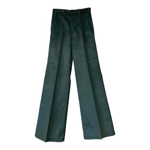 Velvet flare pants